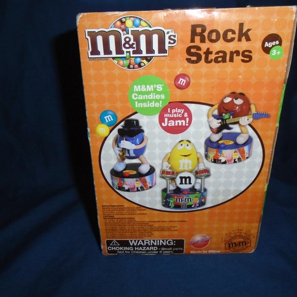 2016 M & M's Rock Stars Jam Sounds & Motion Saxophone Blue - Picture 2 of 5